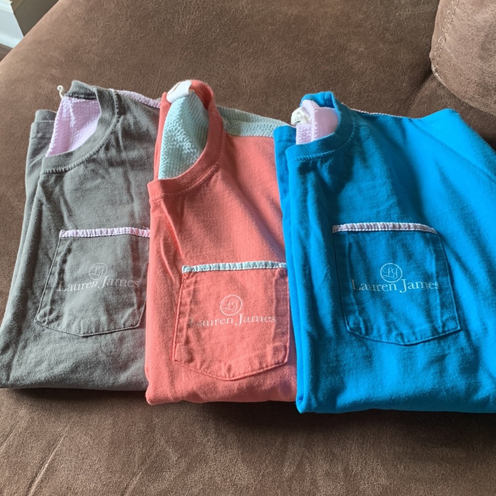 SALE!!! Lauren James long sleeves shirts $12 each or $35 for 3 price firm!!